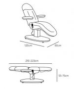 Fauteuil esthétique Naomi