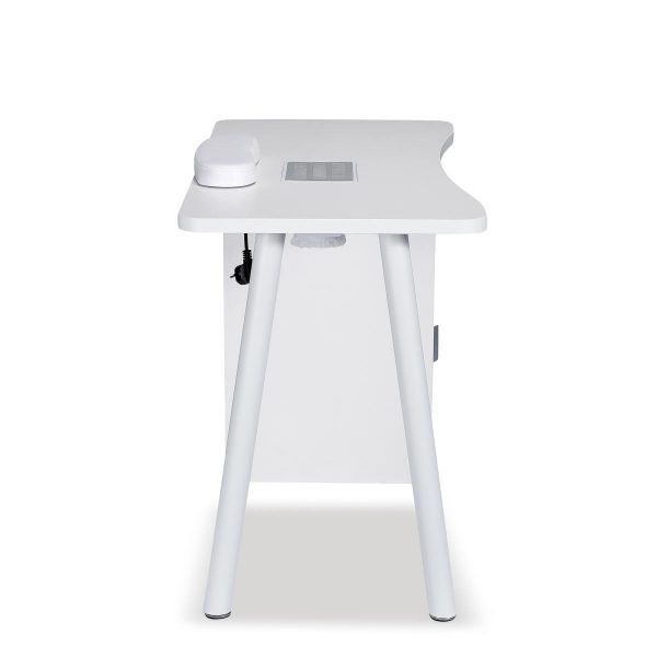 Table de manucure avec aspirateur pour institut et SPA
