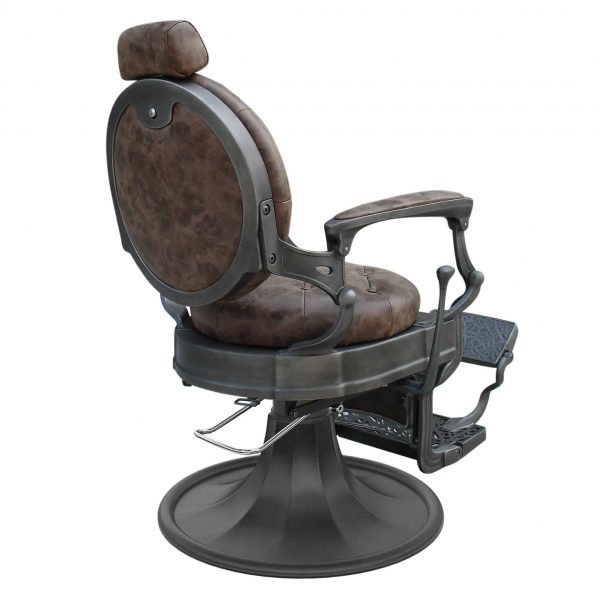 Fauteuil barbier marron Eastwood