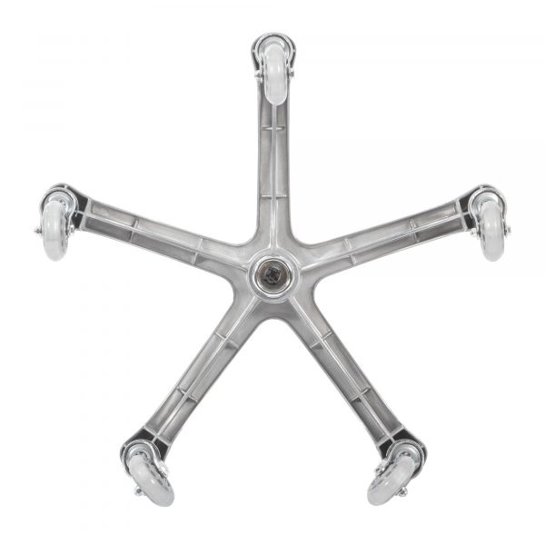 Pied étoile et roues de tabouret Paul