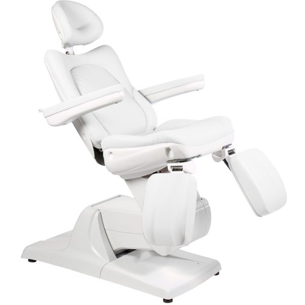 Fauteuil de pédicure électrique Khedira Blanc