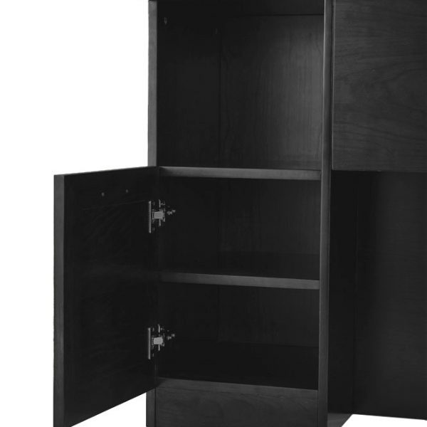 Coiffeuse noire Verne