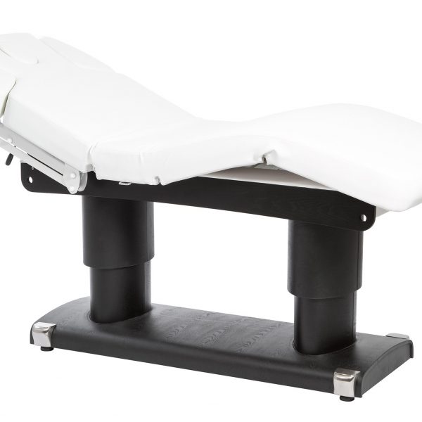 Table électrique chauffante Sauq base blanche