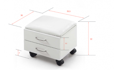 Chaise de pédicure LESLEY