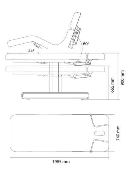 Table électrique spa SERGIO