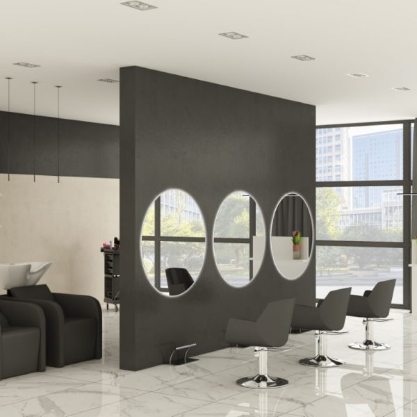 Coiffeuse ronde MONA