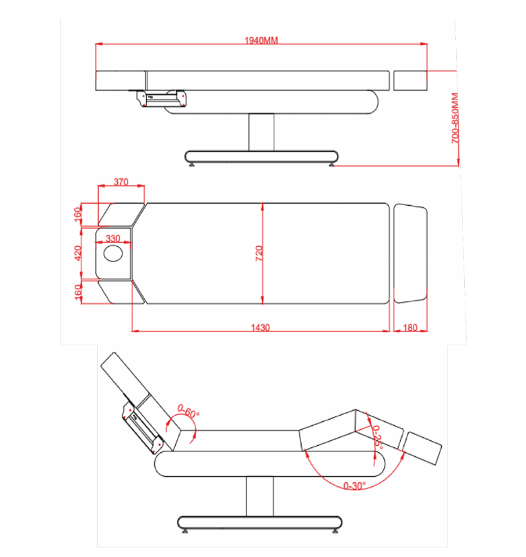 Table esthétique chauffante LIOARA – Image 11