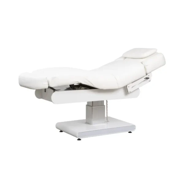 Table esthétique chauffante LIOARA – table de spa électrique 3 moteurs avec matelas ergonomique et éclairage LED multicolore