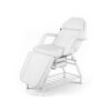 Fauteuil esthétique PERLEA blanc avec position allongée et tiroirs de rangement intégrés