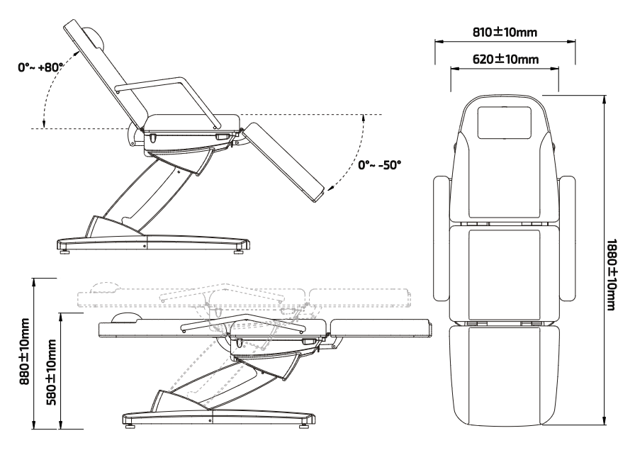 Fauteuil Esthétique Électrique THEA – Image 5