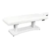 Lit de Spa Électrique ÉLIA professionnel avec matelas SuperSoft blanc et hauteur réglable